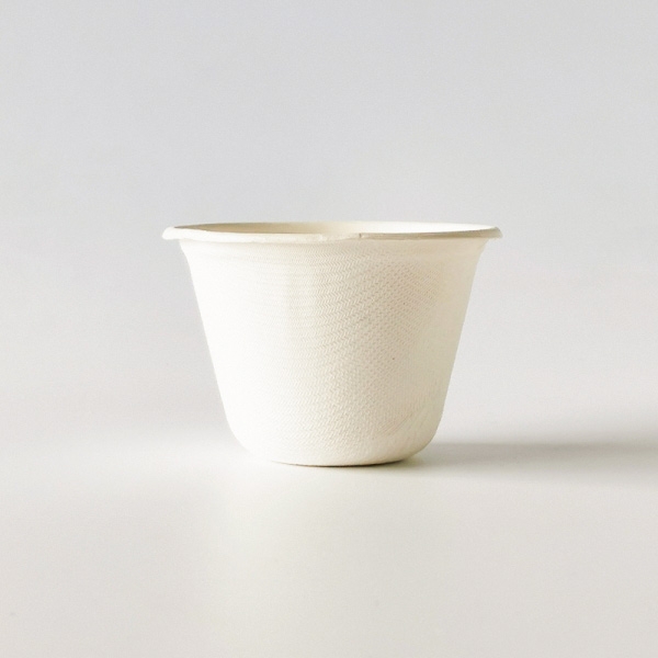 Eco friendly disposable microwave sugarcane bagasse Paper Cup DC04